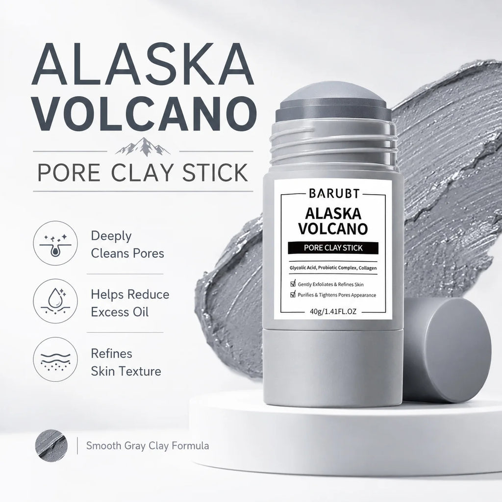Alaska Volcano Pore Clay Stick