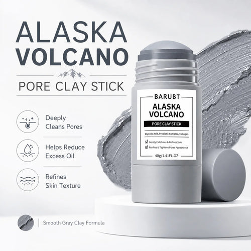Alaska Volcano Pore Clay Stick