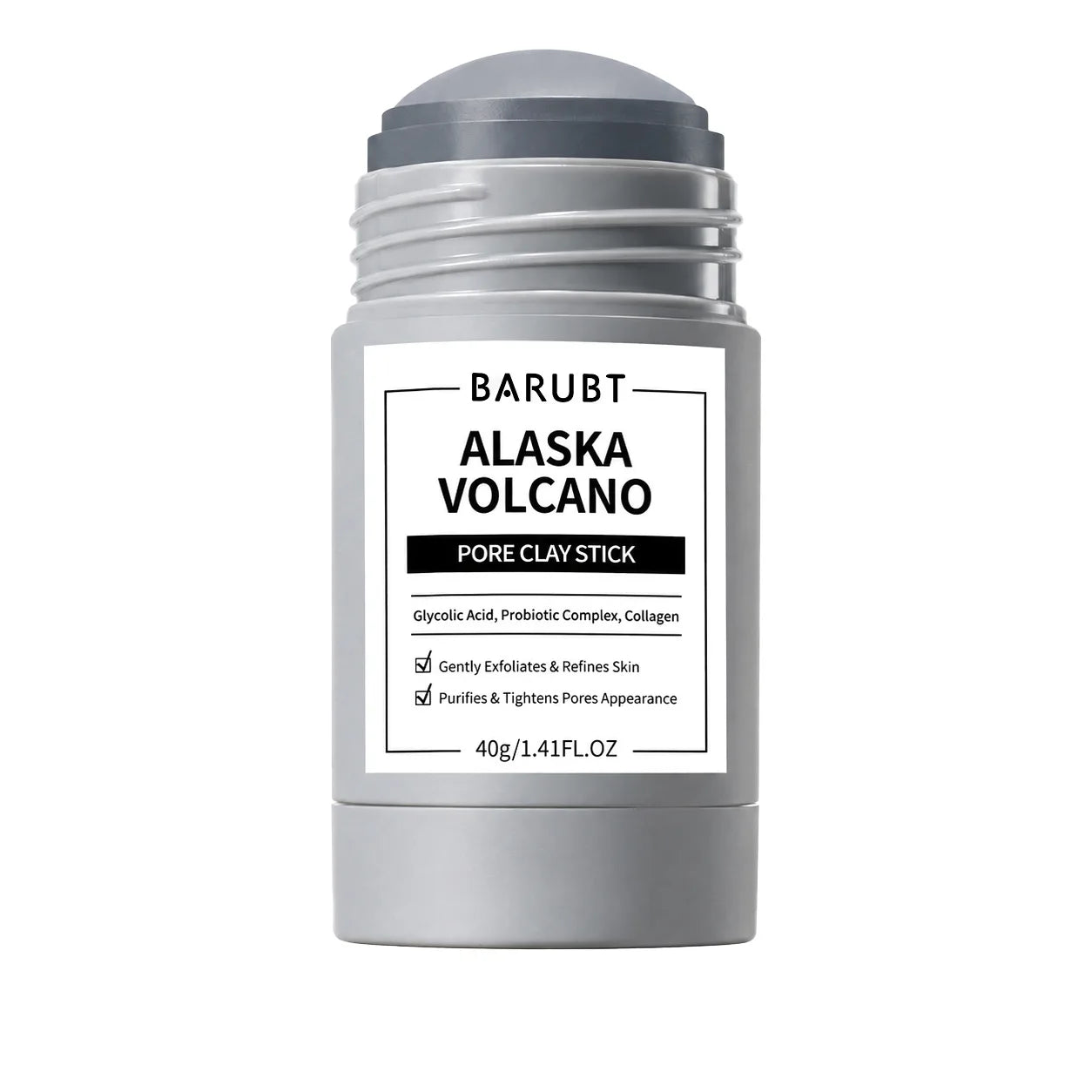Alaska Volcano Pore Clay Stick