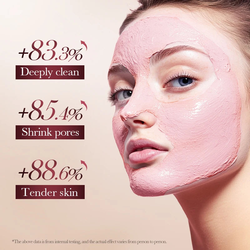 SADOER Rose Face Masks Stick Clay Mask