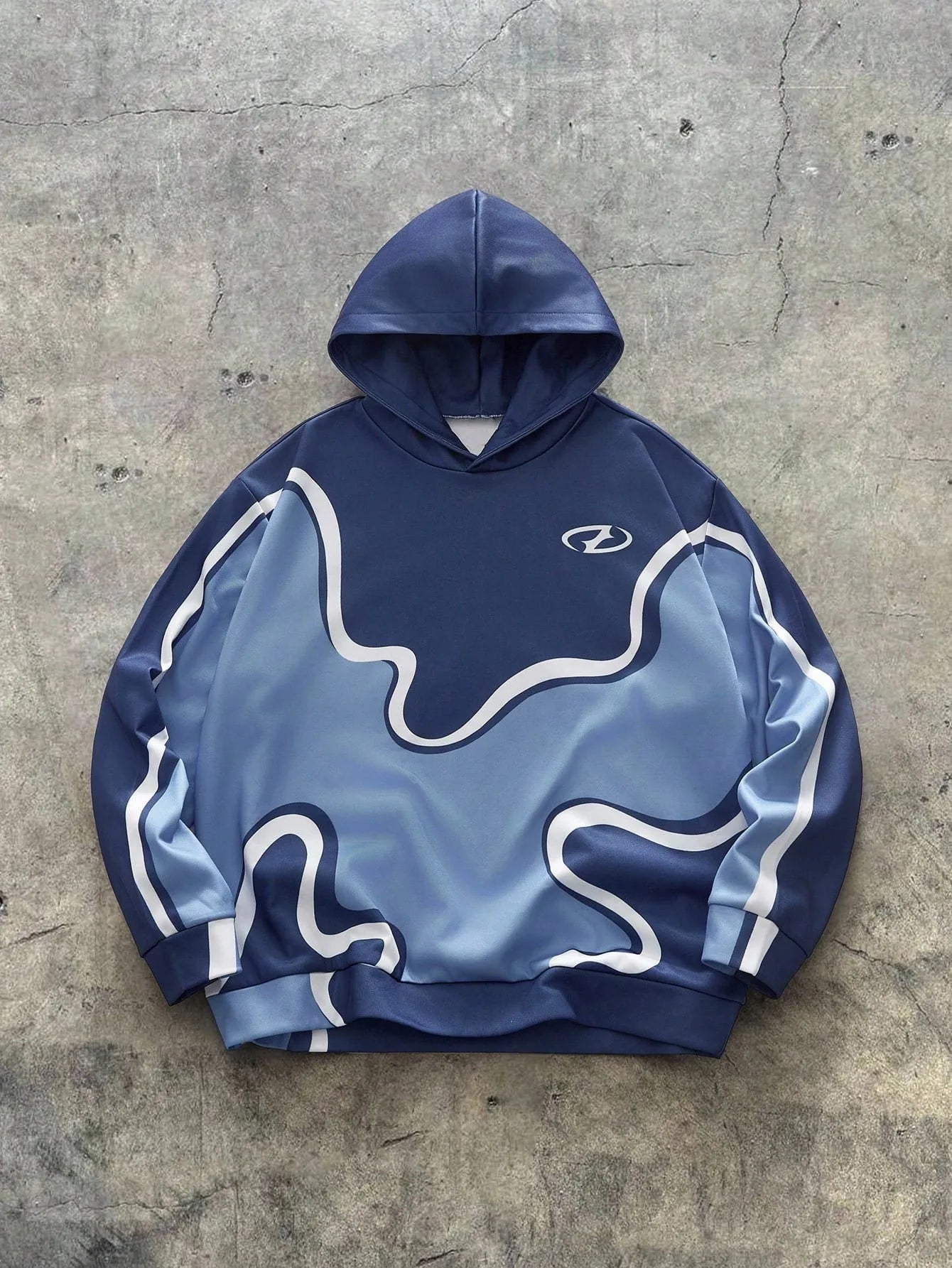 The new men's hooded sweatshirt for Spring and Autumn 2025 features a casual comfortable and soft 3D pattern print