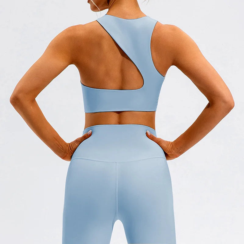 Back Sports Underwear for Women, Shock Proof,  Bra, Gathers for Running, High Intensity, Fitness Vest, 2024