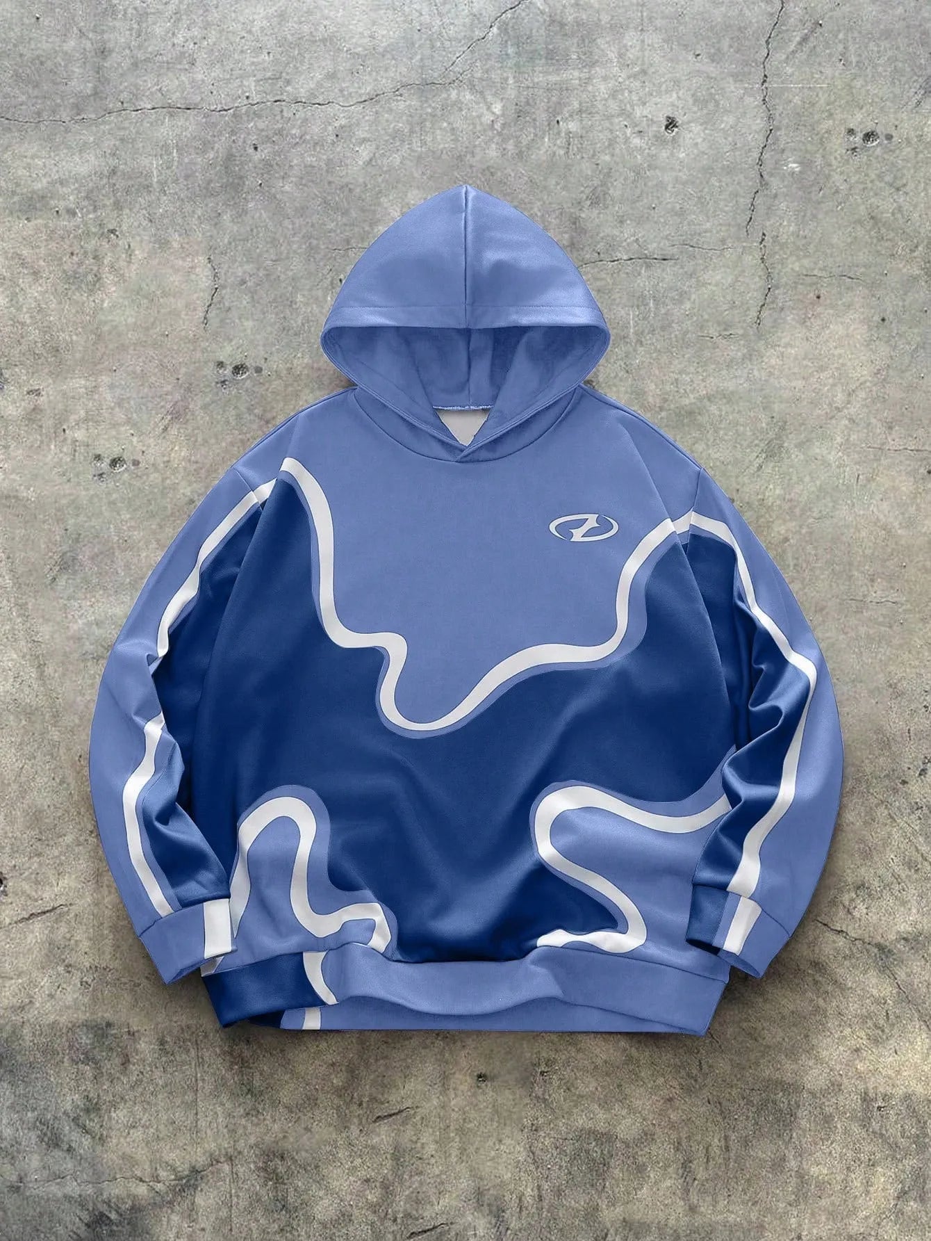 The new men's hooded sweatshirt for Spring and Autumn 2025 features a casual comfortable and soft 3D pattern print