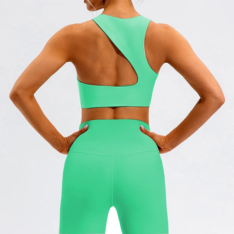 Back Sports Underwear for Women, Shock Proof,  Bra, Gathers for Running, High Intensity, Fitness Vest, 2024